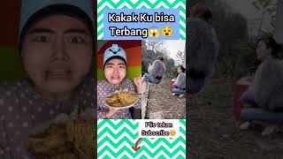 Seram Kakak Terbang  Prank Gagal shorts Nasya kaila nazifah [upl. by Tnahsarp]