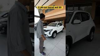 9 Lakh mei Sunroof wali SUV 🔥 New Sonet HTEO Model kiasonet sonet trending [upl. by Ezri]