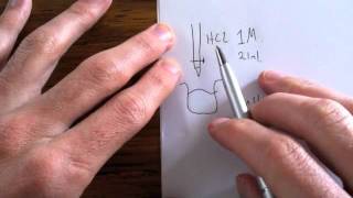 VCE UNIT 3 Back Titrations Basic problem [upl. by Nyltac]