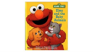 MUSIKSAGA  Elmo and the baby animals Engelska [upl. by Wiersma46]