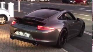 Porsche 9911 Carrera GTS Armytrix HeaderBack Loud Revs Launch Control In South Africa [upl. by Hathcock]