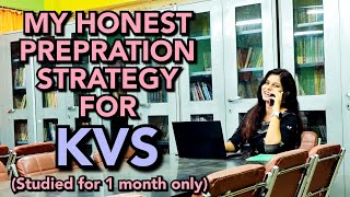 How to prepare for KVS or any other exam exam Honest Strategy Plan [upl. by Letrice627]