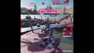 Epic Battle Luchador vs Eiffel 🤯😱😰🥵  Warrobot Gameplaywarrobots ytshorts trending viralshort [upl. by Kcirddahc]