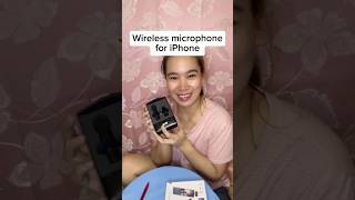 Unboxing Wireless microphones or lapel for iphone ang mura lang sa tiktok mga beh [upl. by Tada151]