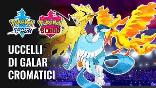 In regalo MOLTRES ZAPDOS E ARTICUNO di GALAR SHINY su Pokémon Spada e Scudo [upl. by Denae]