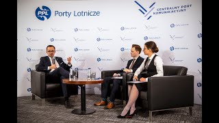 Przyszłość sektora lotniczego w Polsce  QampA z pełnomocnikiem rządu ds CPK Marcinem Horałą [upl. by Lashoh327]