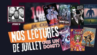 NOS LECTURES DE JUILLET mis un doigt [upl. by Horsey]