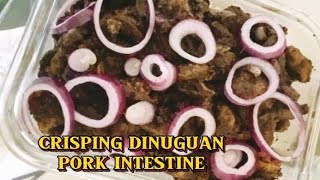 Pork intestine menu  crisping dinuguan recipe livestream asmr satisfying [upl. by Adnalahs387]