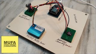 IoT AIR QUALITY MONITORING SYSTEM w Thingspeak Data Logging AirQuality ESP32 IoT [upl. by Aidne]