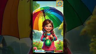 Pitter patter Rhymes kids ai aikids Rhymes edit viralreels video educational [upl. by Darcia]