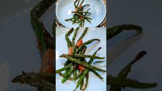 Healthy amp Crispy Green Beans Recipe shorts greenbean [upl. by Lhamaj]