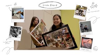 Haciendo nuestro vision board 2024 con mi mejor amiga [upl. by Scott]