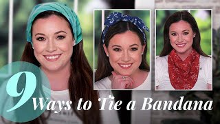 9 Easy Ways to Wear a Bandana [upl. by Ardnoet]