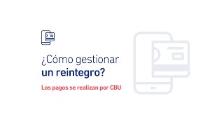 ¿Cómo gestionar un reintegro [upl. by Akemet]