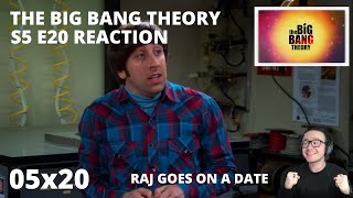 THE BIG BANG THEORY S5 E20 THE TRANSPORTER MALFUNCTION REACTION 5x20 RAJ GOES ON A DATE [upl. by Afirahs]