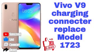 vivo 1723 Vivo V9 charging problem 💯 solve model 1723 [upl. by Flann]