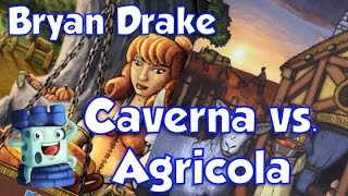 Caverna vs Agricola Comparison  with Bryan Drake [upl. by Midan]