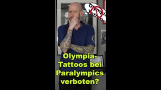 Olympia Tattoos bei Paralympics verboten LastMinute Entscheidung des paralympischen Komitees [upl. by Allianora]