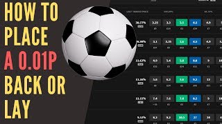 Matched Betting ⚽️ Dutching tricks  placing small amounts on exchange  PipBetscom [upl. by Aratas]