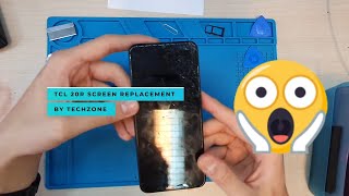 TCL 20R Screen Replacement [upl. by Ahsatel719]