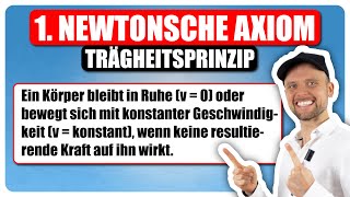 1 Newtonsche Axiom  Trägheitsgesetz [upl. by Thisbee]