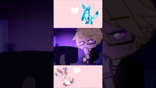 ° I like the way you kiss me °  shiny eeveelutions gacha trend meme skit  jolbreon gacha ship [upl. by Negris]