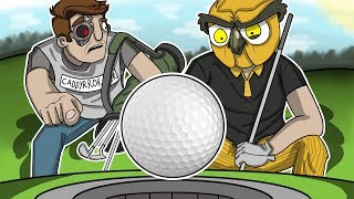 TEACHING VANOSS HOW TO PLAY GOLF Golf It Funny Moments [upl. by Biancha]