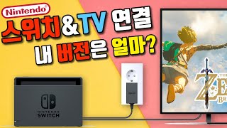 닌텐도 스위치 정보 TV 연결 버전 확인과 문제 해결 방법 [upl. by Newfeld]