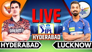 IPL 2024 Live SRH vs LSG Match 57  IPL Live Score amp Commentary  Hyderabad vs Lucknow Live Match [upl. by Binette159]