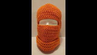 How to crochet an easy ski mask [upl. by Aytnahs]