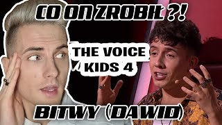 UCZESTNICZKA NIE POJAWIŁA SIĘ NA BITWACH OCENIAMY BITWY W DRUŻYNIE DAWIDA W THE VOICE KIDS 4 ✌🔥 [upl. by Nnairrehs698]