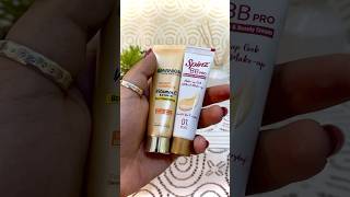 Comparing swatching Garnier BB cream amp Spinz BB cream bbcream [upl. by Blayze]