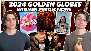 2024 Golden Globes WINNER Predictions [upl. by Garwood389]