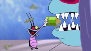 Oggy and the Cockroaches  The rise and the fall S01E08 CARTOON  New Episodes in HD [upl. by Lemkul]