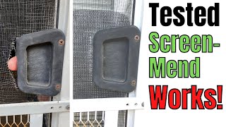 DIY Screen Door Repair Patch with Screenmend [upl. by Lennie82]