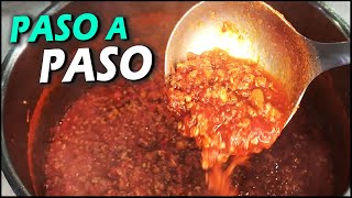 Cómo hacer SALSA BOLOÑESA FÁCIL [upl. by Brit]