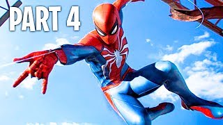 Spider Man PS4 Walkthrough Part 4 Marvels SpiderMan PS4 Pro Gameplay [upl. by Idnym]