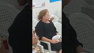 Maria santos louvando ao Senhor hooo glórias Aleluias [upl. by Sansone]