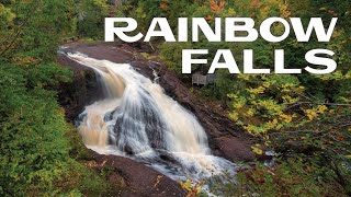 Rainbow Falls on the Black River Michigan [upl. by Anyalram]