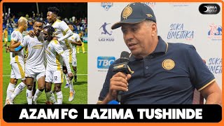 KOCHA AZAMNAZIHESHIMU TIMU KUBWA KAMA YANGA NA TUNAFAHAMIANA NA KOCHA WAO GAMONDI [upl. by Wyly]