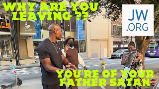 Jehovahs Witnesses Get Confronted By Christian amp Leave must watch [upl. by Kelli158]