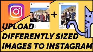 How to Upload Multiple Photos without Cropping to Instagram [upl. by Uaerraj]