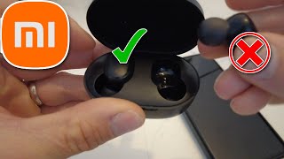 XIAOMI MI Airdots Problem beim Zuordnen der rechten und linken REDMI Ohrhörer [upl. by Aonehc]