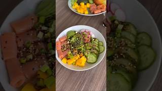 POKÉ BOWL REEQUILIBRAGE ALIMENTAIREVous validez ou pas  recettefacile recetterapide [upl. by Ferri]