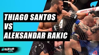 UFC 259 Thiago Santos vs Aleksandar Rakic  Qui va lemporter   La Sueur [upl. by Eidas]