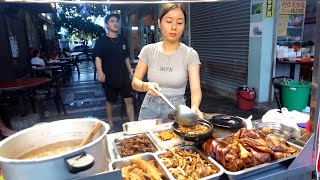 Taste Of Sarawak  Muy Choy Pork Belly From This Beautiful Sister Is As Soft As Silk [upl. by Cod]