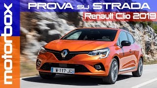 Renault Clio 2019  Il 1000 turbo anche GPL spinge bene al top comfort e tecnologia [upl. by Ita599]