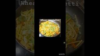 Healthy whole wheat spaghetti pasta for kids lunchbox Rubys kitchen India shorts [upl. by Johnathon890]