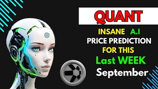 Insane QUANT QNT Price Prediction for THIS WEEK by AI [upl. by Anitselec587]