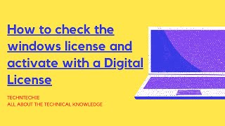 How to check the Windows License amp Activate with a Digital License  StepbyStep Guide [upl. by Fischer380]